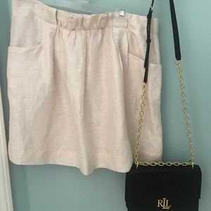 JCrew blush skirt